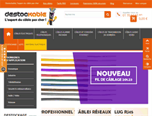 Tablet Screenshot of destockable.fr